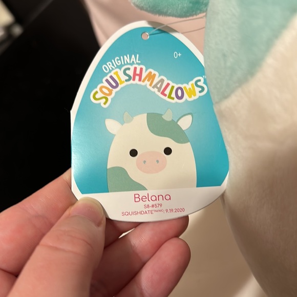 Belana 8” squishmallow Cow BNWT!! - Picture 3 of 4